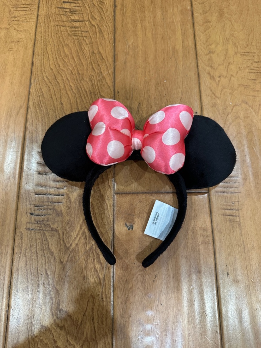 Disney Pink Polka Dot Minnie Mouse Ears Headband